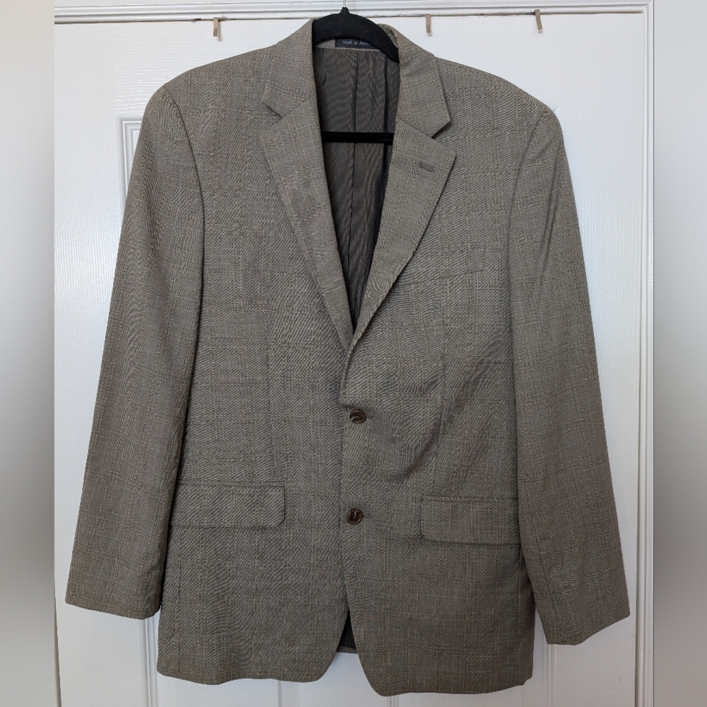 Men's MICHAEL KORS Glen Plaid 2 Button Sportcoat Blazer